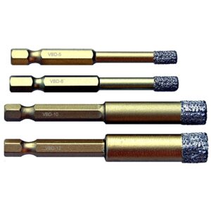 DIAFORCE 5ø - 105ø Vacuum Brazed Drills For Tile Drilling & Stone